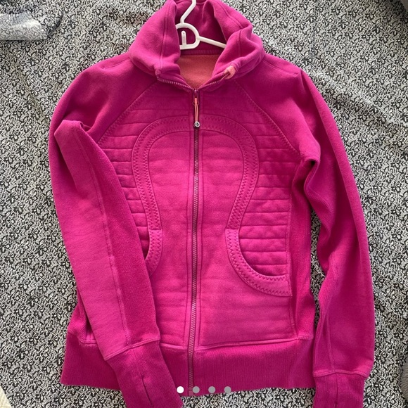 Pink lululemon jacket!(firm pricing)
